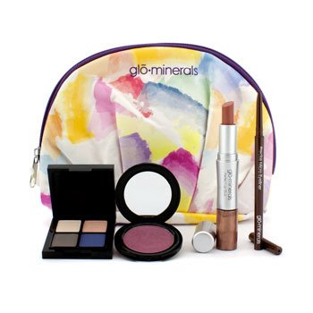 Kit Floral Fantasy Collection: 1x Perfect Lip Duo, 1x Precise Micro Eyeliner, 1x Powder Cheek Stain, 1x Cleo Eye Shadow...
