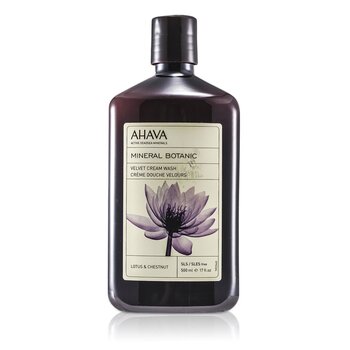 Mineral Botanic Velvet Creme Wash - Lotus Flower & Chestnut ( Pele sensivel )