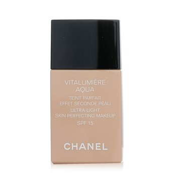 Chanel Base liquida Vitalumiere Aqua Ultra Light Skin Perfecting Make Up SPF15 - # 10 Beige