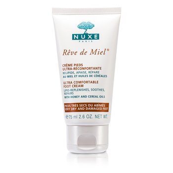 Creme de mel Reve De Miel Ultra Comfortable Foot Cream (pele seca & danificada)
