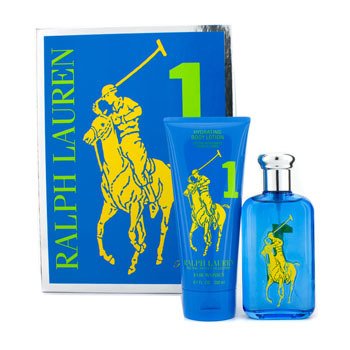 Coleção Big Pony  #Caixa 1 Blue: Eau De Toilette Spray 100ml/3.4oz + Loção corporal hidratante 200ml/6.7oz
