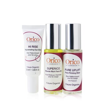 Orico Londres Age Resist Trio: Face Oil 30ml + Firming Elixir 30ml + Eye Elixir 25ml