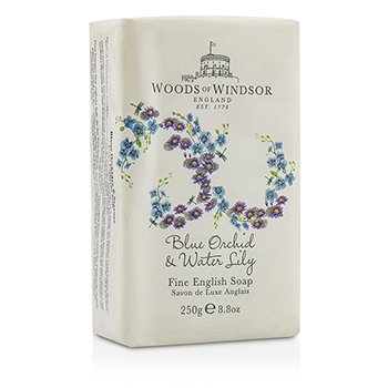 Blue Orchid & Water Lily Fine English Soap