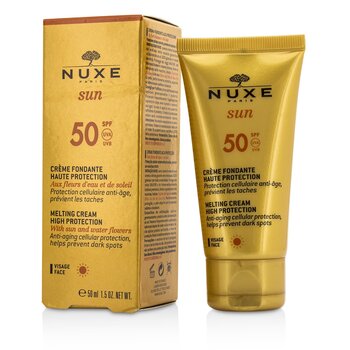 Nuxe Sun Melting Cream Alta Proteção para o Rosto FPS 50