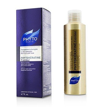 PhytoKeratine Extreme Exceptional Shampoo (Ultra-Damaged, Brittle & Dry Hair)