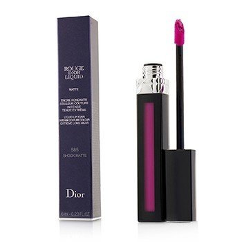 Rouge Dior Liquid Lip Stain - # 585 Shock Matte (Magenta)
