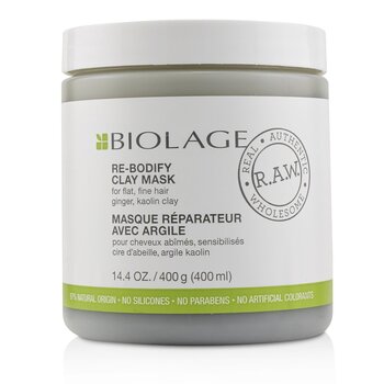 Biolage R.A.W. Re-Bodify Clay Mask (For Flat, Fine Hair)