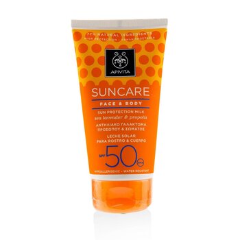 Suncare Face & Body Sun Protection Milk SPF 50 With Sea Lavender & Propolis
