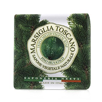 Sabonete Vegetal Tripla Moagem Marsiglia Toscano - Pino Selvatico