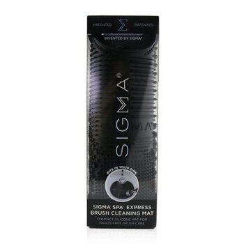Beleza Sigma Spa Express Brush Cleaning Mat - Black