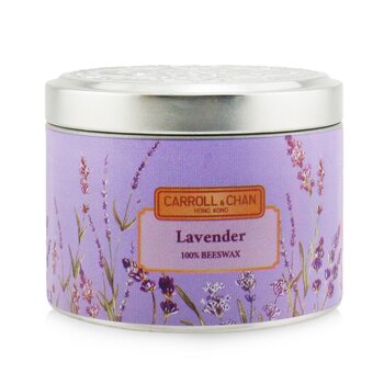 100% Beeswax Tin Candle - Lavender