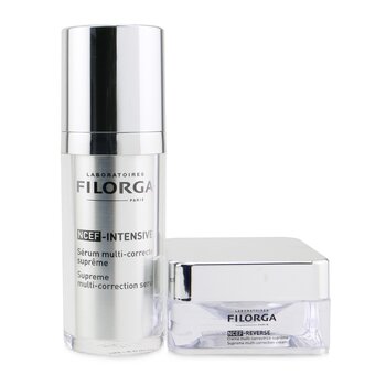 Filorga Conjunto Supreme Skin Quality: NCEF-Intensive Supreme Multi-Correction Serum 30ml + NCEF-Reverse Supreme Multi-Correction Cream 15ml