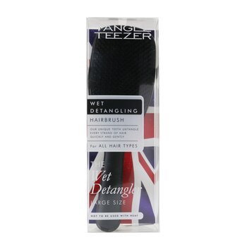 Teezer emaranhado The Wet Detangling Hair Brush - # Black Gloss (Large Size)