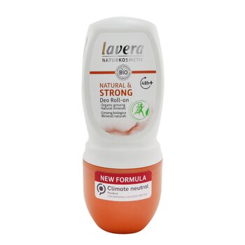 Lavera Natural & Strong Deo Roll-On - Com Ginseng Orgânico
