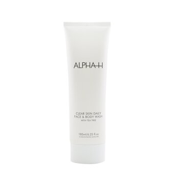 Alfa-H Limpeza diária de rosto e corpo Clear Skin