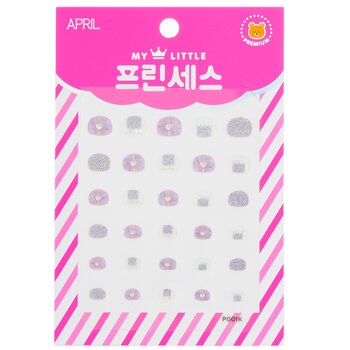 abril coreia Princess Kids Nail Sticker - # P001K