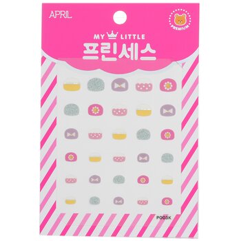 abril coreia Princess Kids Nail Sticker - # P003K