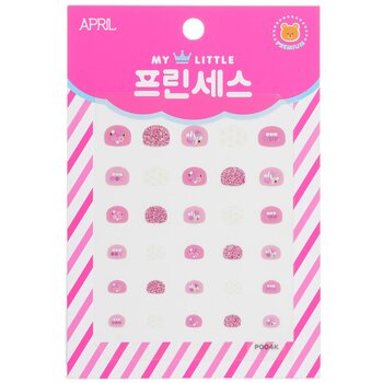 abril coreia Princess Kids Nail Sticker - # P004K