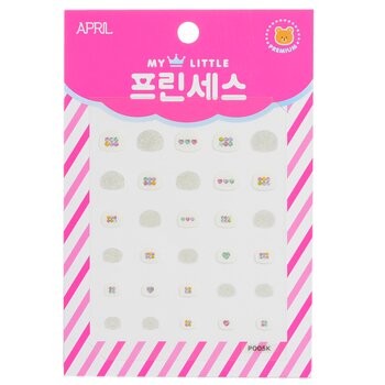 abril coreia Princess Kids Nail Sticker - # P005K