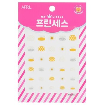 abril coreia Princess Kids Nail Sticker - # P006K
