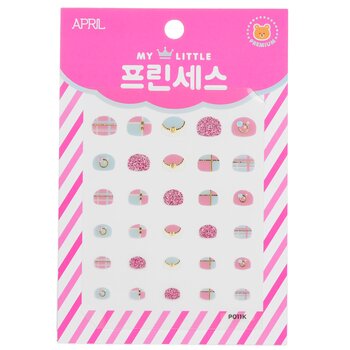 abril coreia Princess Kids Nail Sticker - # P011K