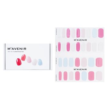 Nail Sticker (Assorted Colour) - # Flower Road Nail