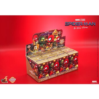 Brinquedos quentes Spider-Man: No Way Home - Spider-Man Cosbi Bobble-Head Collection (Series 2) (Individual Blind Boxes)
