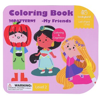 Tookyland Coloring Book - My Friends