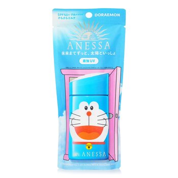 Anessa Perfect UV Sunscreen Skincare Leite SPF 50+ PA++++ Doraemon