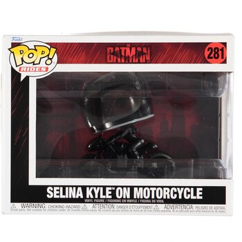 POP! Ride DLX: The Batman- Selina Kyle On Motorcycle Toy Figures