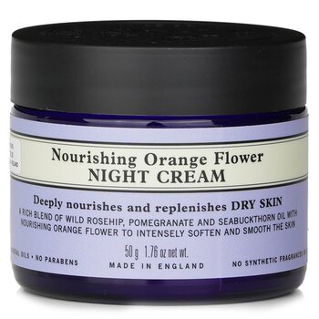 Remédios de Neals Yard Nourishing Orange Flower Night Cream