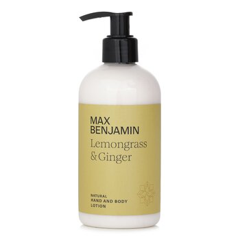 Max Benjamim Natural Hand & Body Lotion - Lemongrass And Ginger