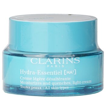 Clarins Hydra Essentiel [HA²] Moisturizes And Quenches, Light Cream (For All Skin Types)