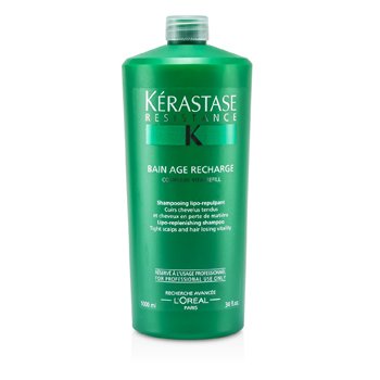 Shampoo Kerastase Resistance Bain Age Recharge (Para Couro Tenso & Perda de Cabelo)