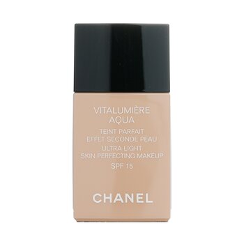 Chanel Creme de maquiagem Vitalumiere Aqua Ultra Light Skin Perfecting Make Up SPF15 - # 30 Beige