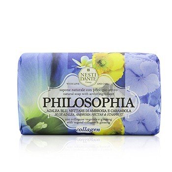 Nesti Dante Sabonete Natural Philosophia - Colágeno - Azaléia Azul, Néctar Ambrosia & Carambola Com Colágeno Vegetal & Ginseng