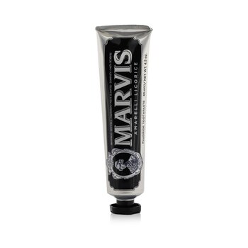 Marvis Creme dental de alcaçuz Amarelli com xilitol