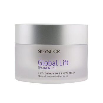 SKEYNDOR Creme para rosto e pescoço Global Lift Contour - pele normal a mista