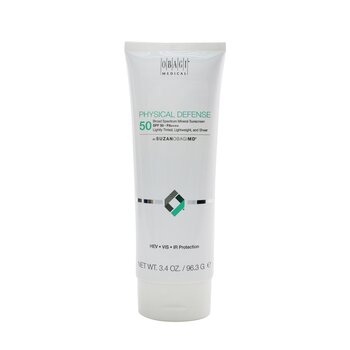 Obagi SUZANOBAGIMD Protetor solar mineral de amplo espectro de defesa física SPF 50 PA+++ (levemente colorido, leve e transparente)