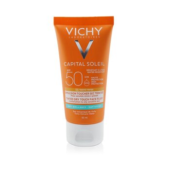 Vichy Capital Soleil Fluido facial matificante BB Toque seco FPS 50 (resistente à água)