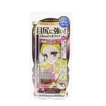 ME BEIJA Heroine Make Long Stay Sharp Gel Liner Super Waterproof - # 03 Natural Brown