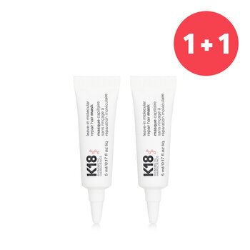 K18 ?1+1 Set?Leave-In Molecular Repair Hair Mask