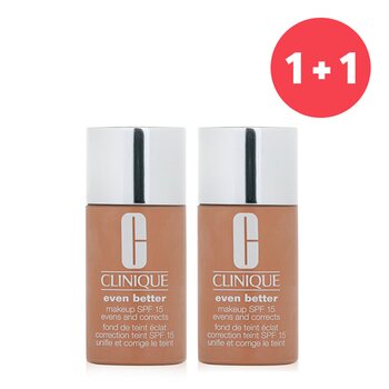 Clinique ?1+1 Set?Even Better Makeup SPF15 (Dry Combination to Combination Oily) - No. 08/ CN74 Beige