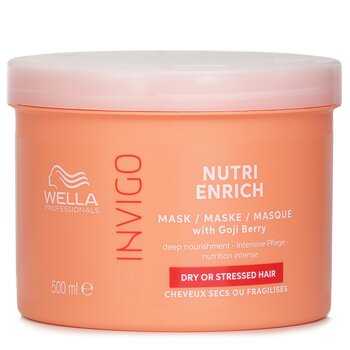 Wella Invigo Nutri Enrich Mask With Goji Berry Dry Or Stressed Hair