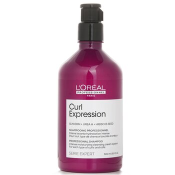 LOreal Serie Expert Curl Expression Glycerin + Urea H + Hibiscus Seed Professional Shampoo